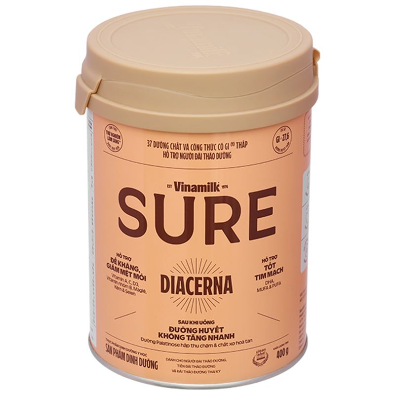 Thực phẩm dinh dưỡng y học: Sản phẩm dinh dưỡng - Vinamilk Sure Diacerna - 13