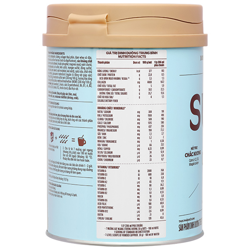 Sản phẩm dinh dưỡng ít béo, bổ sung canxi - Vinamilk Sure Canxipro - 17