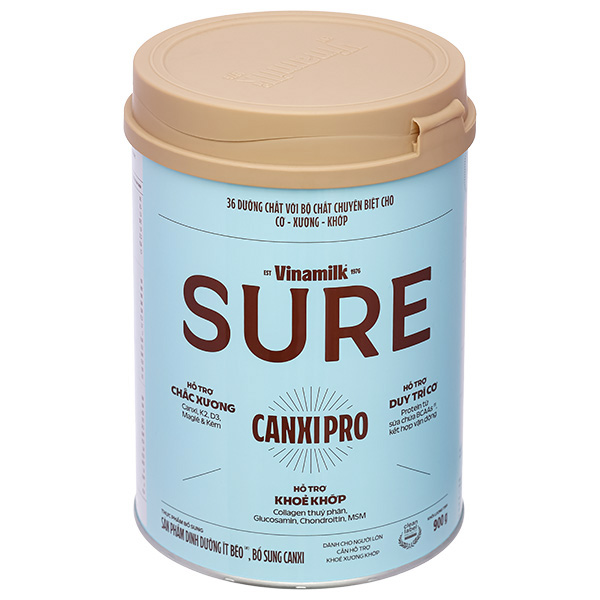 Sữa bột Vinamilk Sure Canxipro
