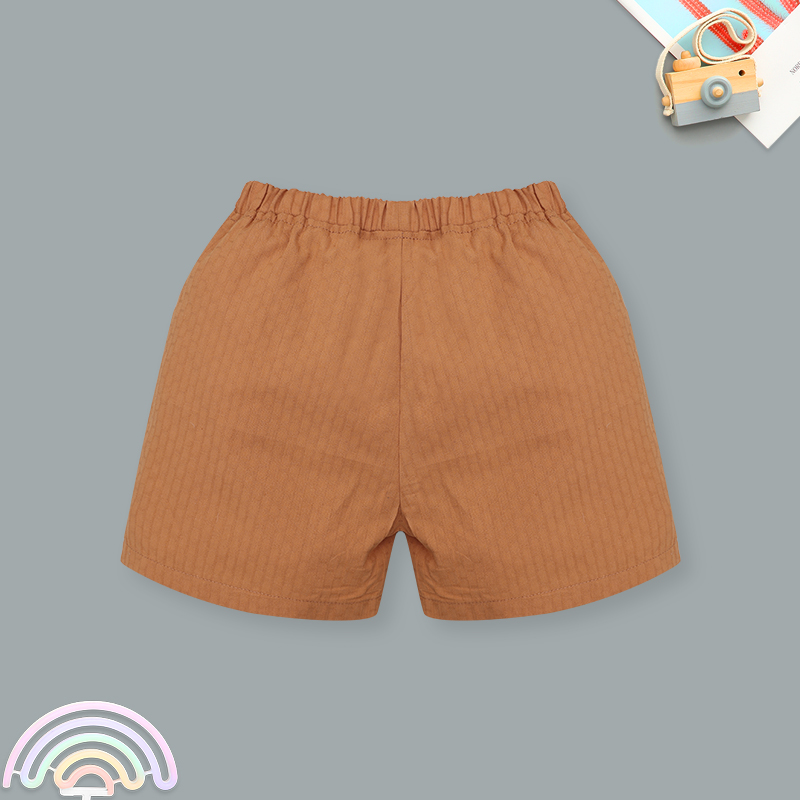 Bộ tay ngắn bé trai Lullaby NH556N màu nâu 10