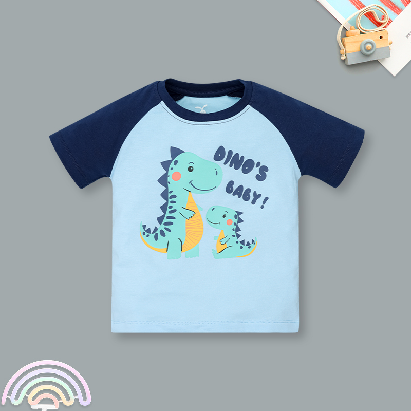 Bộ tay ngắn bé trai Rabity 965.003 màu trắng 16