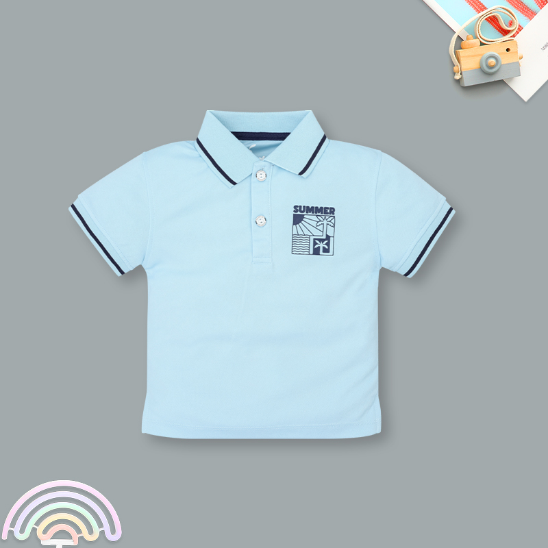Bộ tay ngắn bé trai Rabity 965.005 màu trắng 17