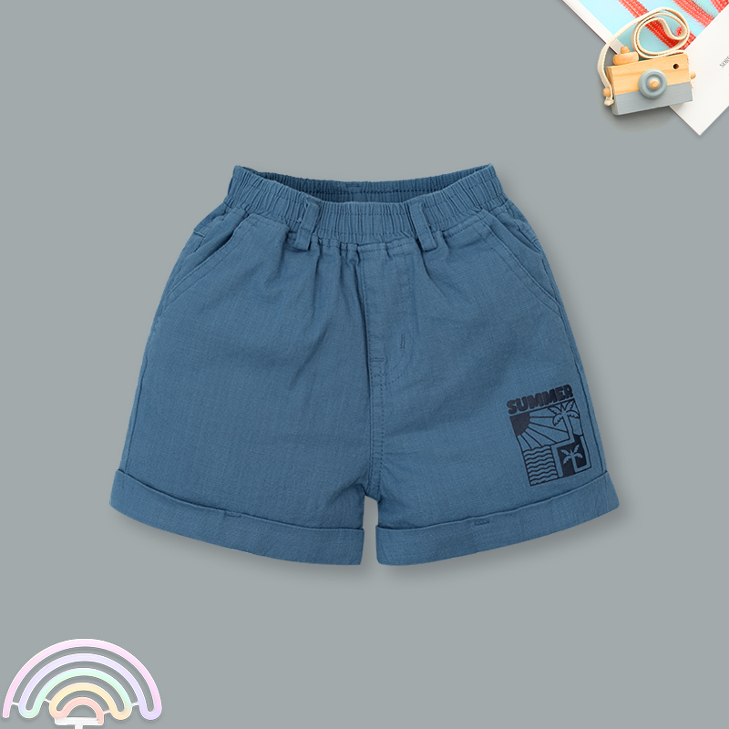 Bộ tay ngắn bé trai Rabity 965.005 màu trắng 24