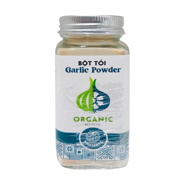 Bột tỏi hữu cơ Vinasamex hũ 50g - AVAKids.com
