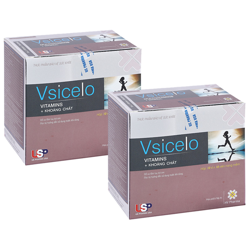 Combo 2 hộp Vsicelo hộp 100 viên