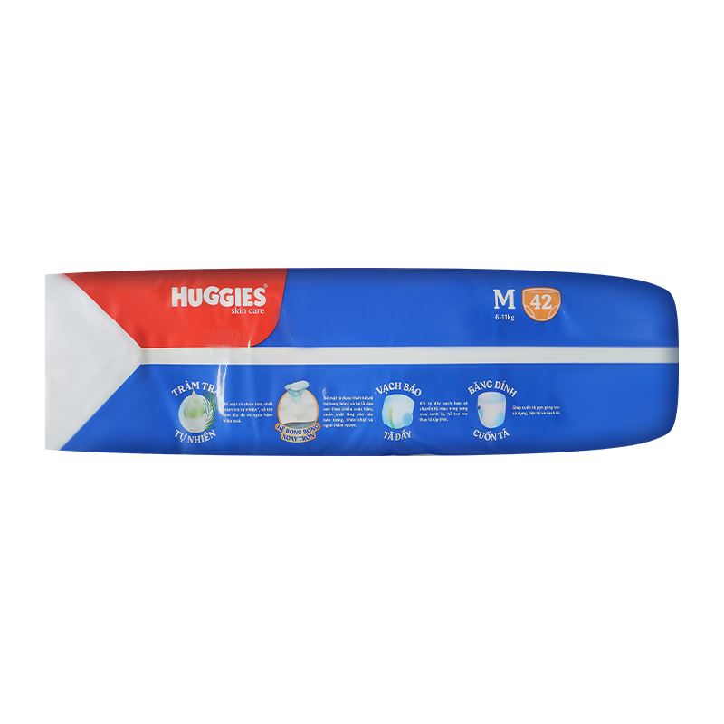 Tã quần Huggies Skincare Jumbo size M 42 miếng (6 - 11 kg) 4