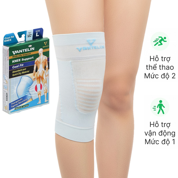 Đai đầu gối Vantelin Knee Support Cool Fit