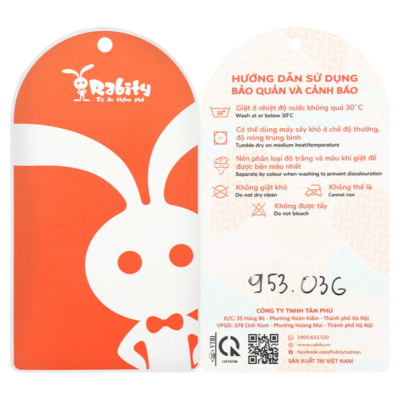 Đầm voan bé gái Rabity 953.036 màu đỏ 21