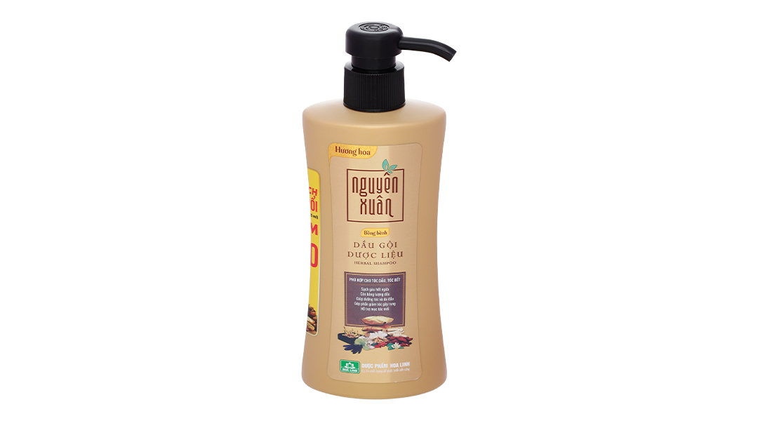 Dầu gội dược liệu Nguyên Xuân tóc bồng bềnh và chắc khỏe chai 260g - 17