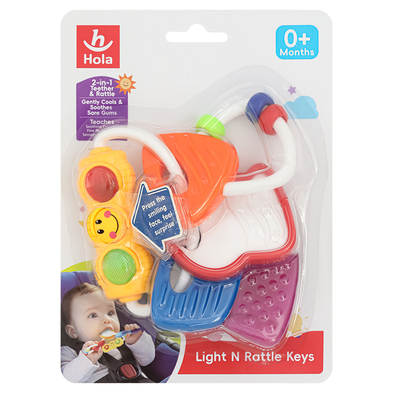 Đồ chơi chìa khóa lục lạc phát sáng Hola 9137 (306E) 2