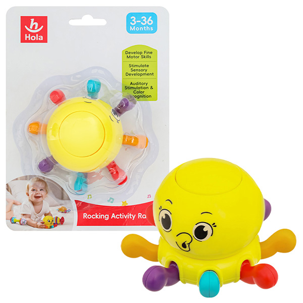 Đồ chơi lục lạc mặt trời Hola 9205 (939-4)