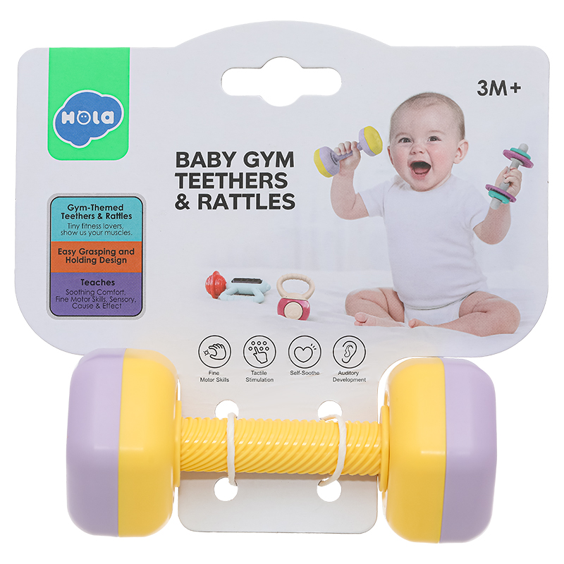 Đồ chơi lục lạc tạ cầm tay Hola 9144 (HE7900B) 2