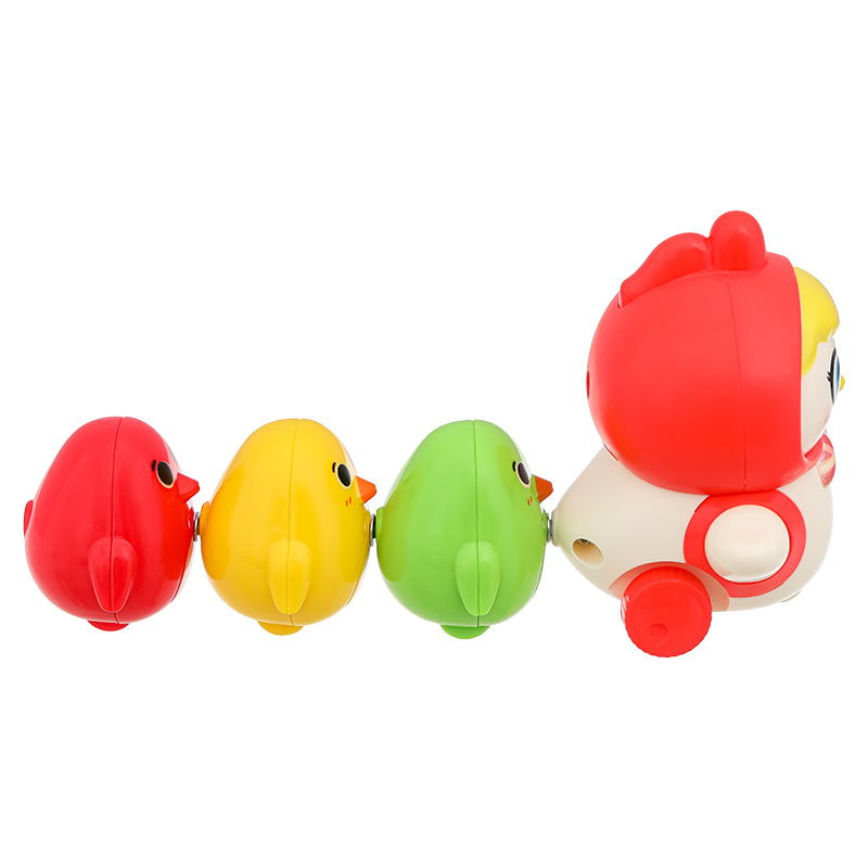 Đồ chơi mô hình Mẹ Con Gà tung tăng HappyTime 7539 (1107A) 12