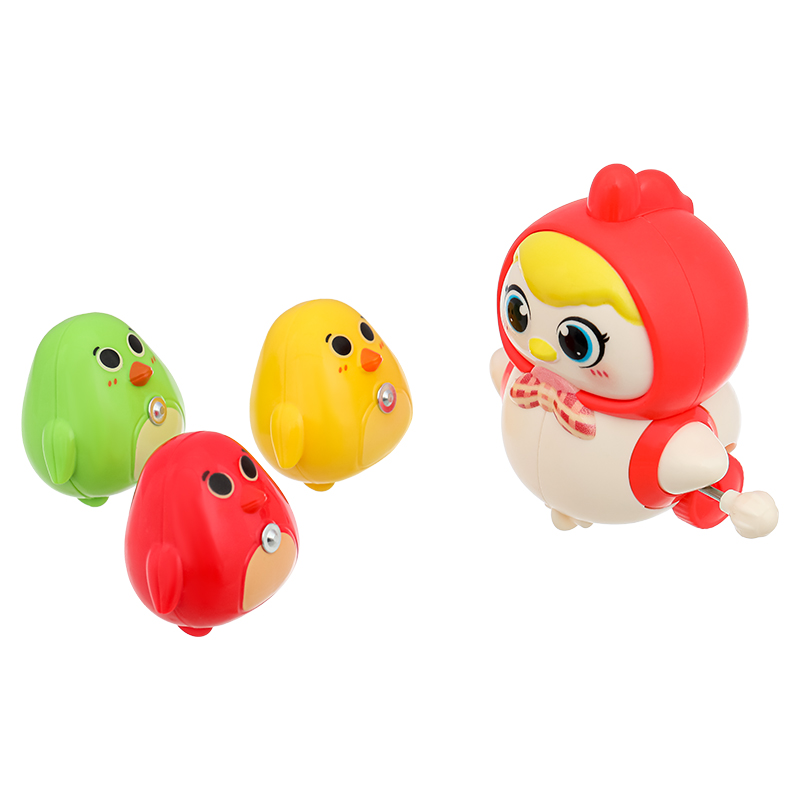 Đồ chơi mô hình Mẹ Con Gà tung tăng HappyTime 7539 (1107A) 9