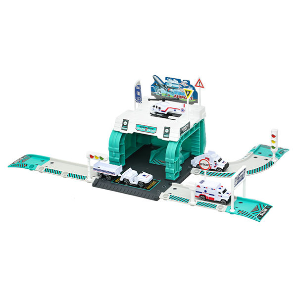 Đồ chơi trạm xe đua six-six-Zero 660-S108