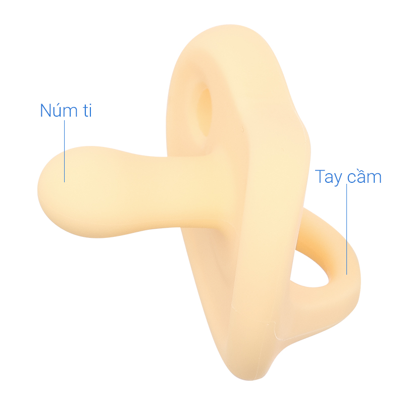Ti ngậm Moyuum size 1 (1 - 3 tháng) - Màu xanh dương 20