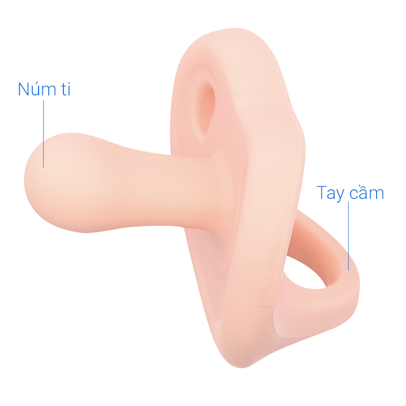 Ti ngậm Moyuum size 2 (3 - 6 tháng) - Màu trong suốt 20