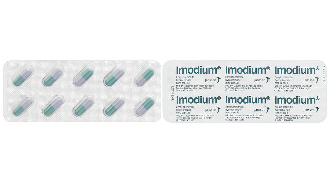 Imodium 2mg trị triệu chứng tiêu chảy cấp (10 vỉ x 10 viên) - 8