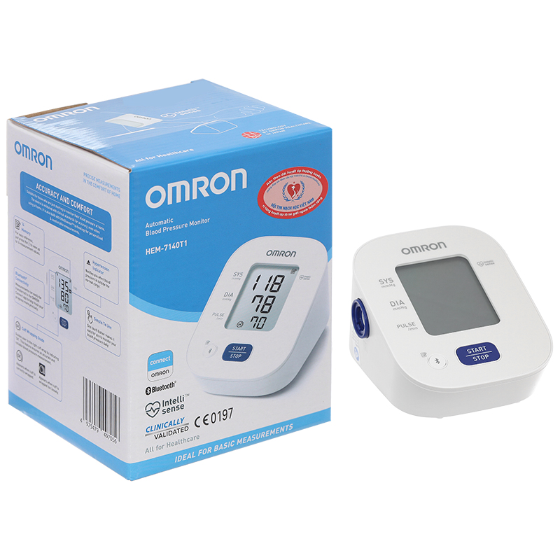 Máy đo huyết áp bắp tay Omron HEM-7140T1 - 9