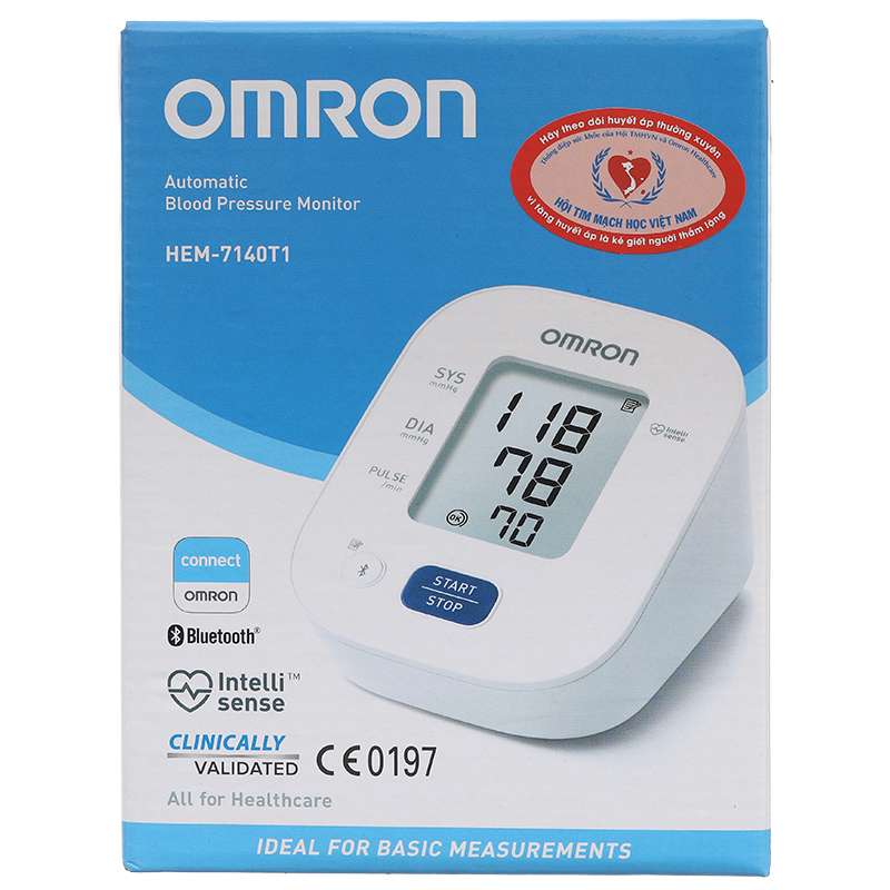 Máy đo huyết áp bắp tay Omron HEM-7140T1 - 10