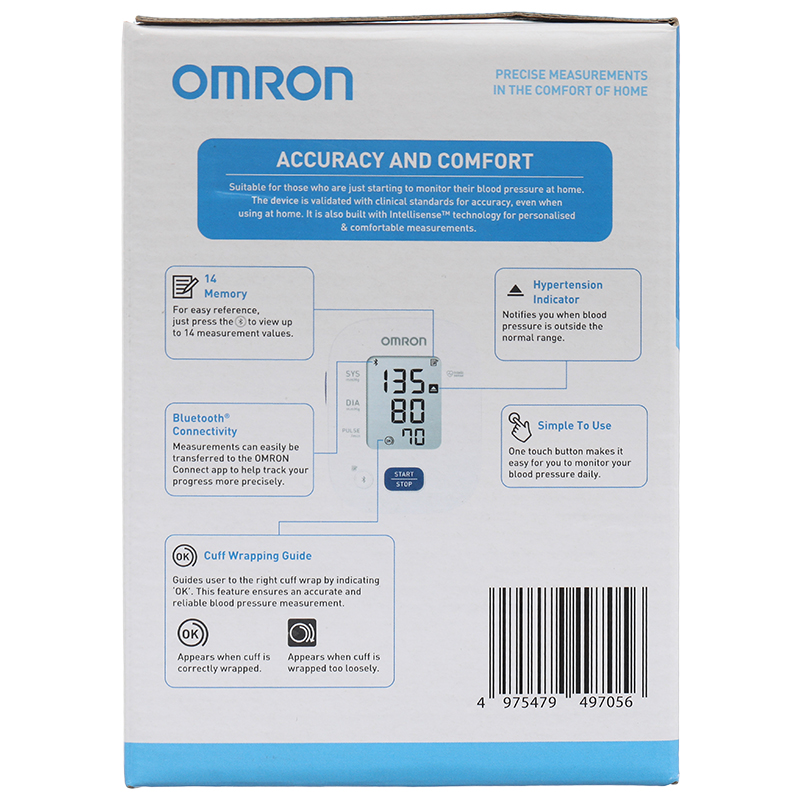 Máy đo huyết áp bắp tay Omron HEM-7140T1 - 13