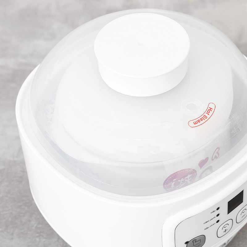 Nồi nấu chậm Bear 0.8 lít DDZ-A08T8 - Màu trắng 11