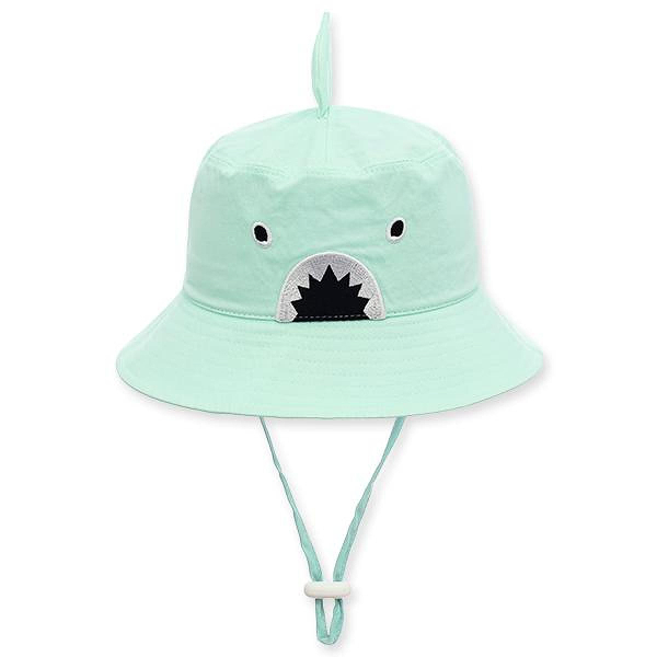 Nón vành cho bé Duy Ngọc cá mập màu xanh ngọc