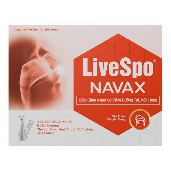 Livespo Navax Chuyên Dụng 4ml dịu nhẹ, mua 2 tặng quà - AVAKids.com