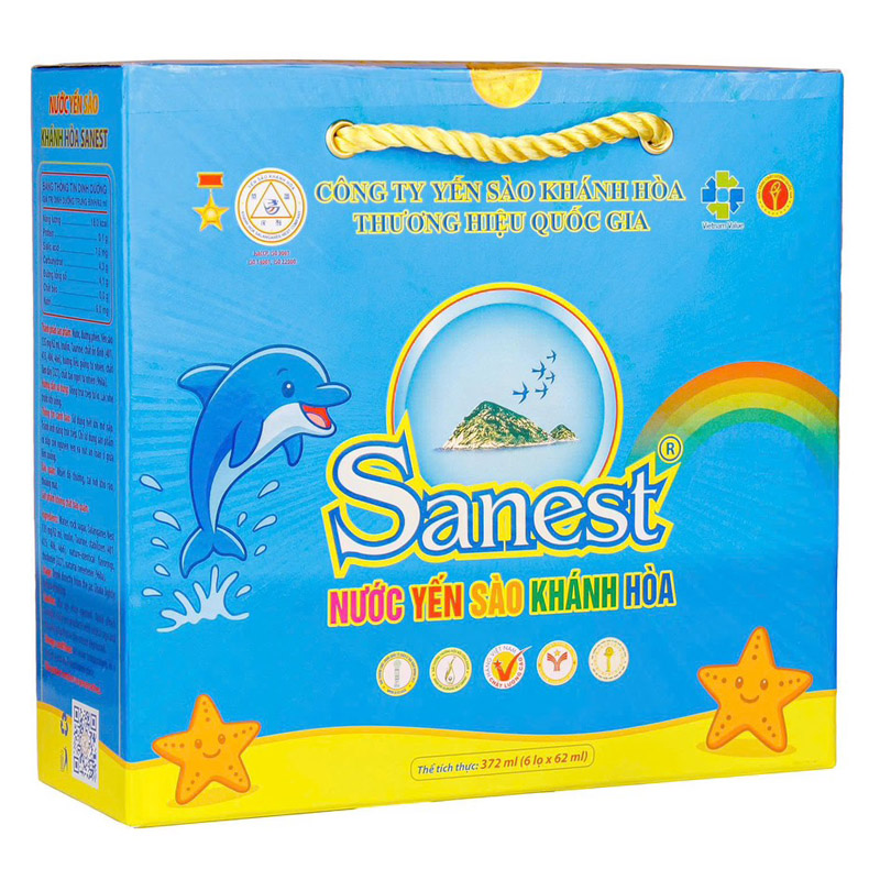 Nước yến sào Khánh Hòa Sanest Kids 62 ml (từ 1 tuổi) 11