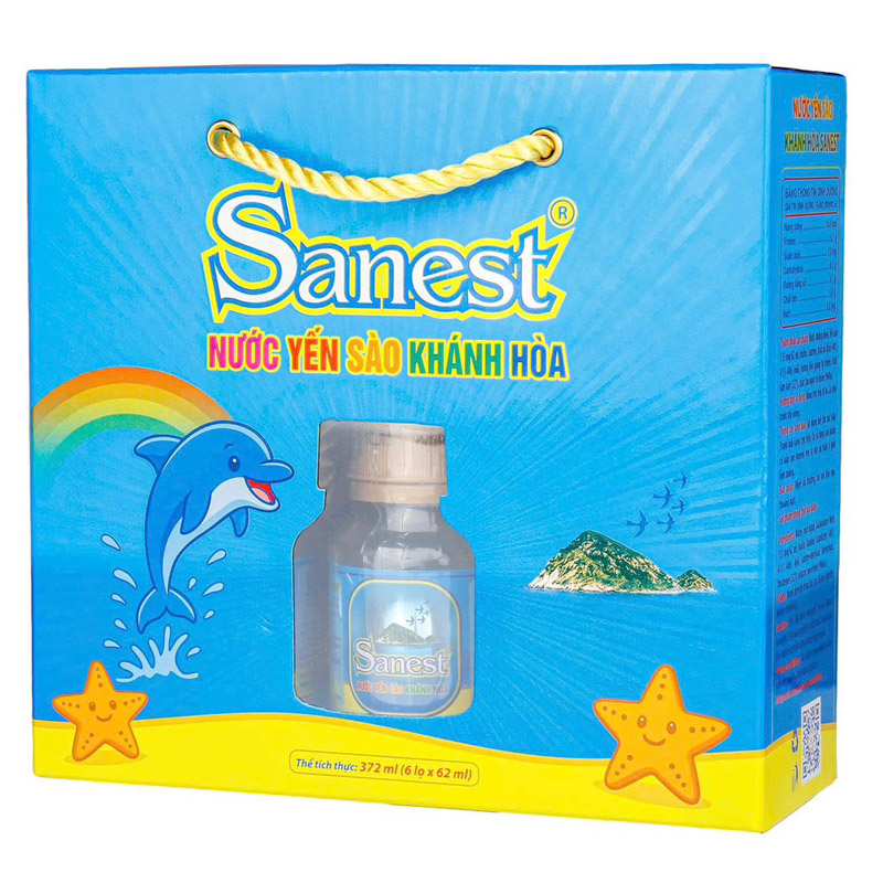 Nước yến sào Khánh Hòa Sanest Kids 62 ml (từ 1 tuổi) 12