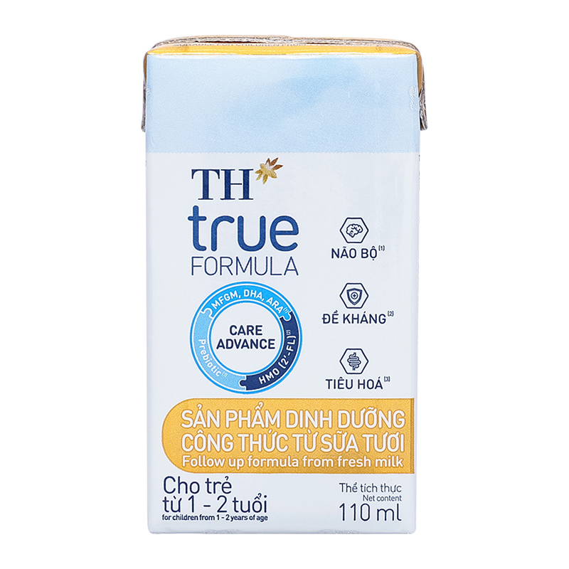 Lốc 4 hộp sữa pha sẵn TH true Formula 110 ml (1 - 2 tuổi) - Giao bao bì ngẫu nhiên 22