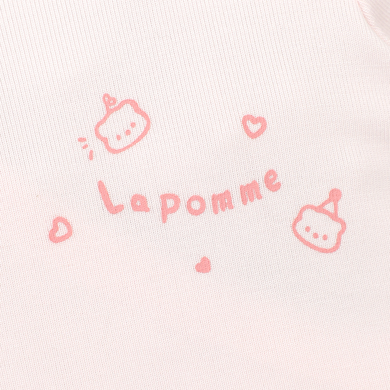 Set đi sinh La Pomme 17 món Hello World màu hồng 14