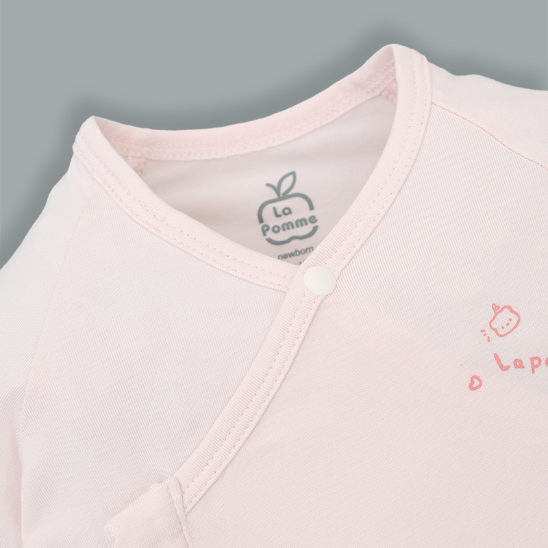 Set đi sinh La Pomme 17 món Hello World màu hồng 9