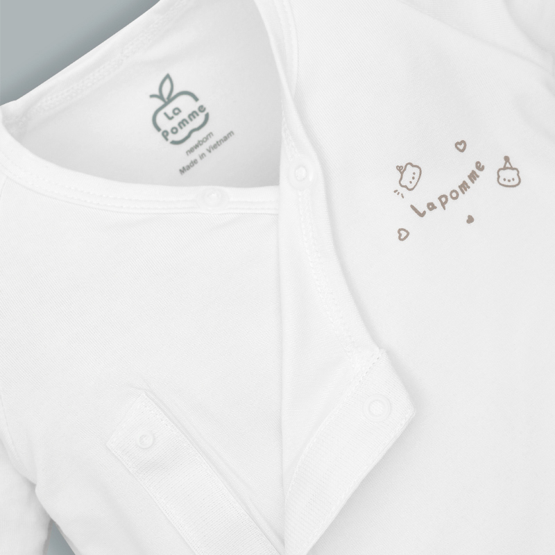 Set đi sinh La Pomme 17 món Hello World màu hồng 44