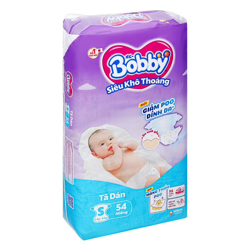 Tã dán Bobby size XL 62 miếng (12 - 17 kg) - Giao bao bì ngẫu nhiên 32