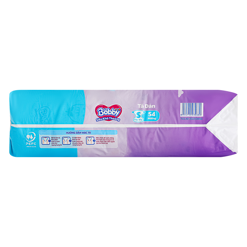 Tã dán Bobby size XL 62 miếng (12 - 17 kg) - Giao bao bì ngẫu nhiên 34
