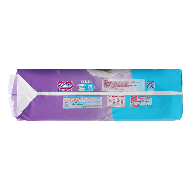 Tã dán Bobby size XL 62 miếng (12 - 17 kg) - Giao bao bì ngẫu nhiên 19