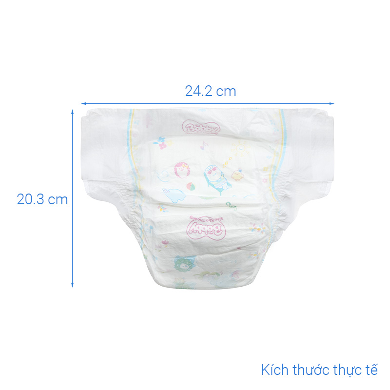 Tã dán Bobby size XL 62 miếng (12 - 17 kg) - Giao bao bì ngẫu nhiên 64