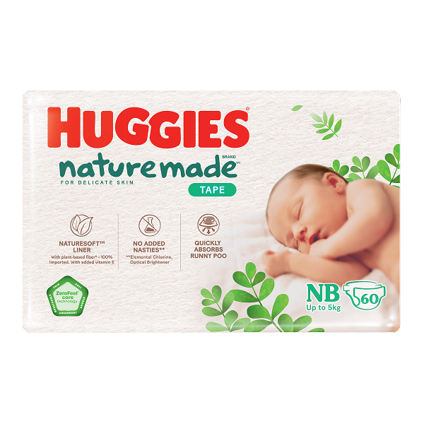 Tã dán Huggies Platinum Newborn cao cấp 60 miếng GIÁ TỐT - AVAKids.com