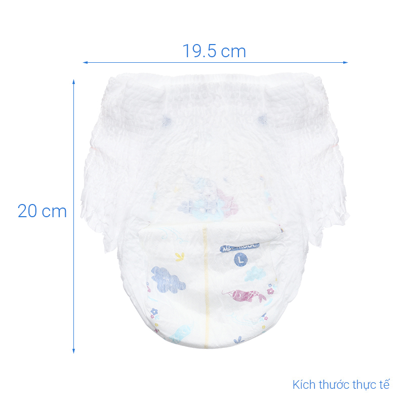 Combo 3 tã quần Bobby size L 70 miếng (9 - 14 kg) - Giao bao bì ngẫu nhiên 8