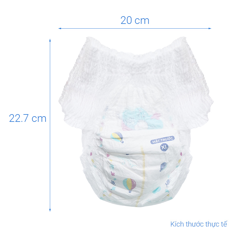 Tã quần Bobby size XL 66 miếng (12 - 17 kg) - Giao bao bì ngẫu nhiên 8