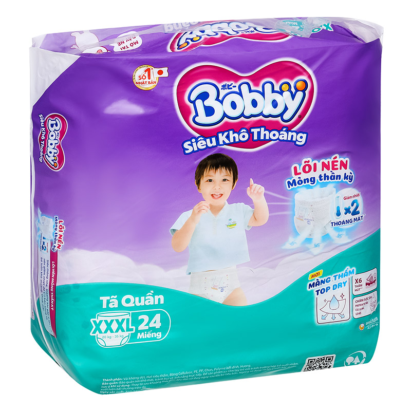 Tã quần Bobby size XXL 28 + 2 miếng (15 - 25 kg) - Giao bao bì ngẫu nhiên 19