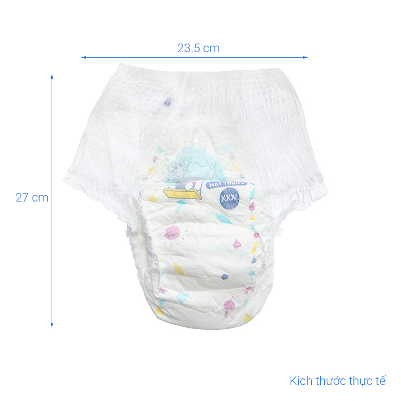 Tã quần Bobby size XXXL 31 miếng (20 - 35 kg) - Giao bao bì ngẫu nhiên 8