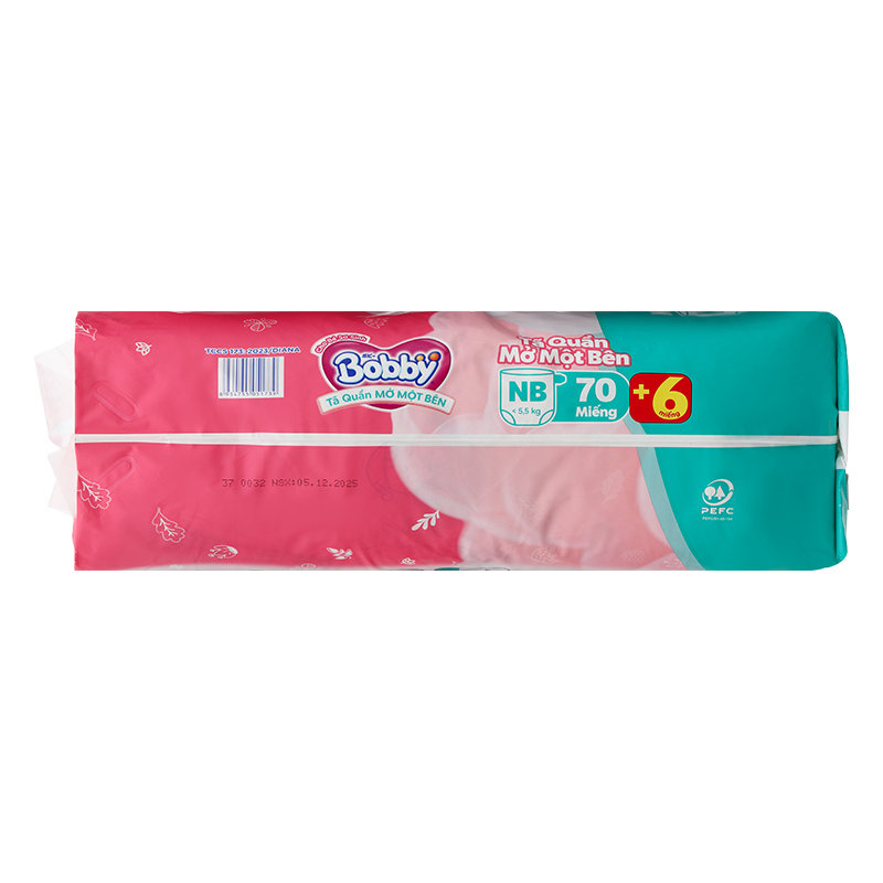 Tã quần mở một bên Bobby size S 80 miếng (4 - 8.5 kg) - Giao bao bì ngẫu nhiên 21