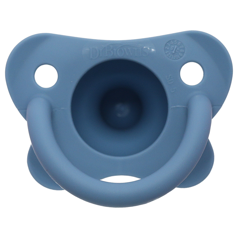 Bộ 2 ti ngậm Dr.Browns chống vẩu (từ 0 tháng) - Màu hồng 8