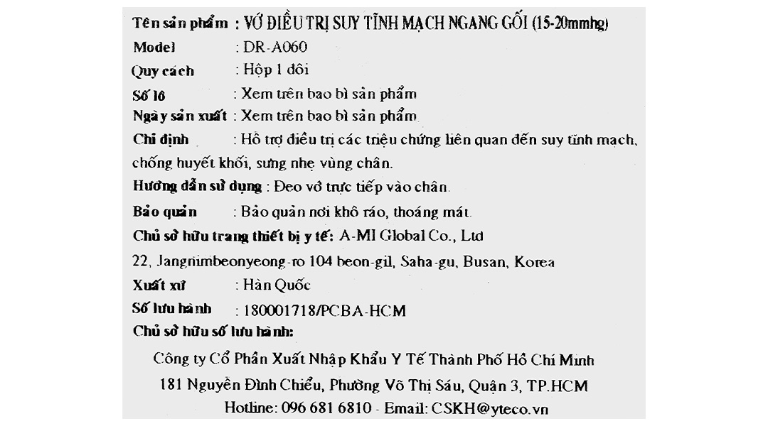 Vớ gối y khoa Dr. Med DR-A060 size M - 13
