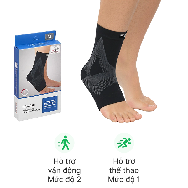 Bao đeo cổ chân Dr. Med DR-A090 size M