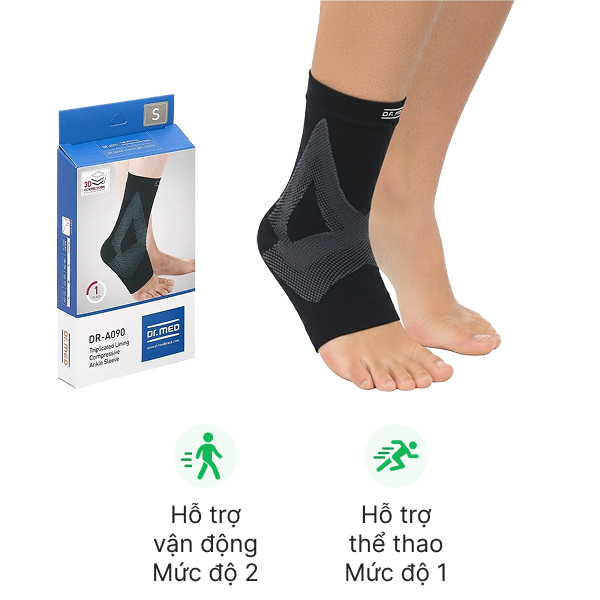 Bao đeo mắt cá chân Dr. Med DR-A090 size S