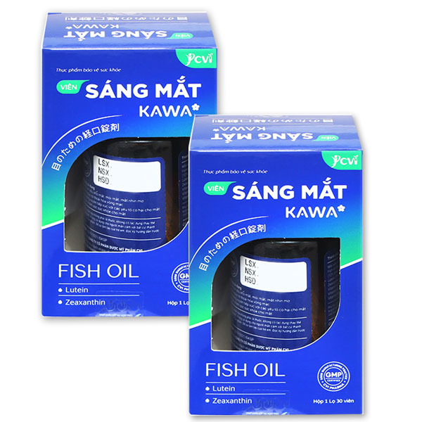 Combo 2 hộp Viên Sáng Mắt Kawa
