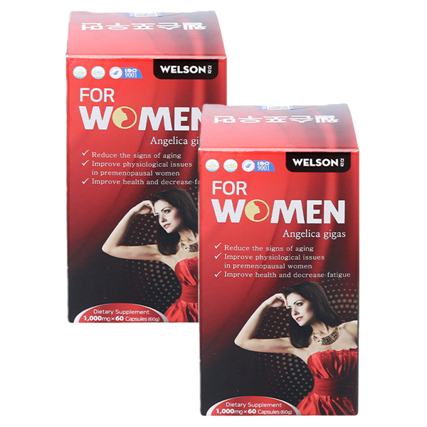 Combo 2 hộp Welson For Women hỗ trợ cải thiện sinh lý nữ